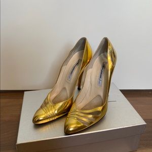 Brian Atwood Lauren Gold Heels